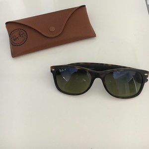 "New Wayfarer" Polarized Ray-Ban Sunglasses